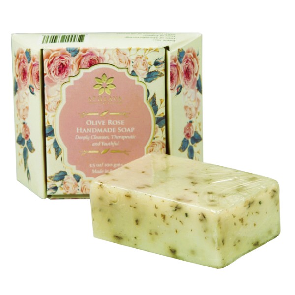 Atheavaa Olive Rose Handmade Soap