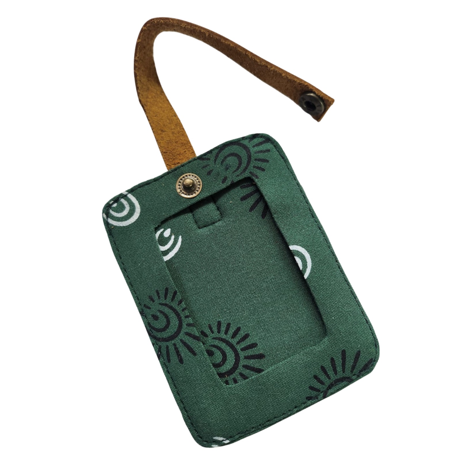 Handmade Cotton Luggage Tag - Image 4